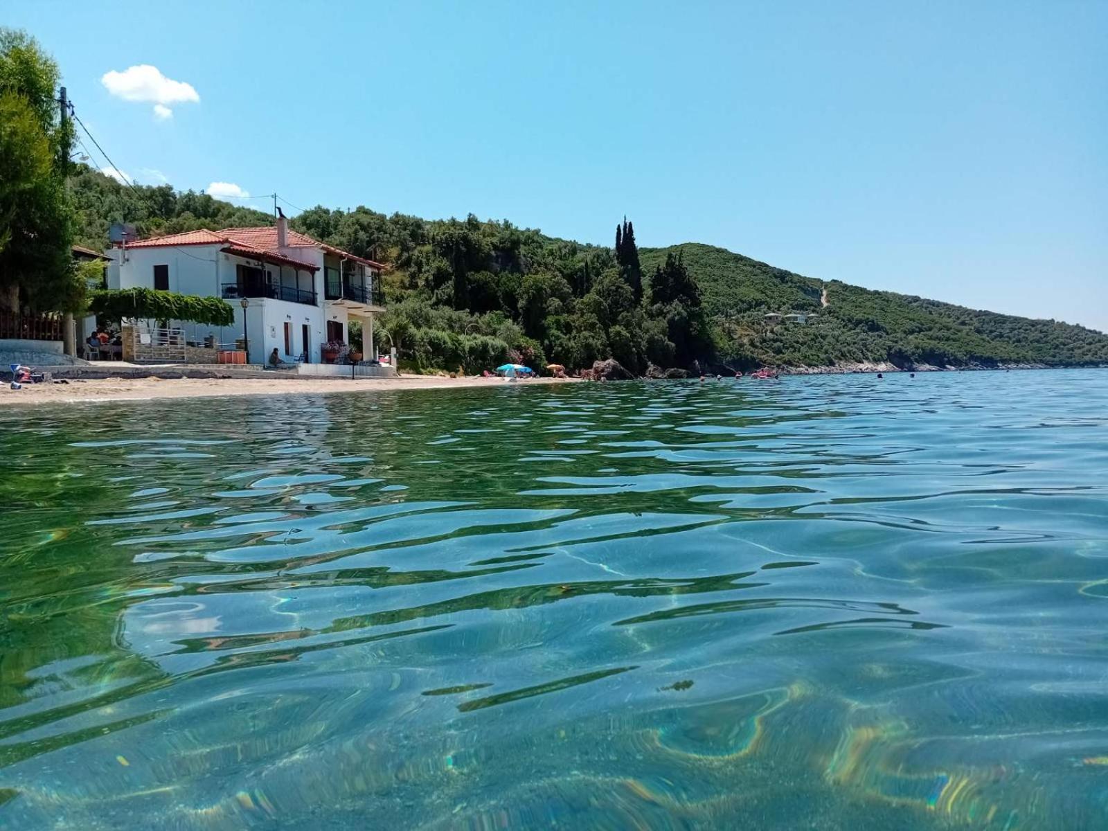 Vila Christina'S Seaside Áfissos Exteriér fotografie