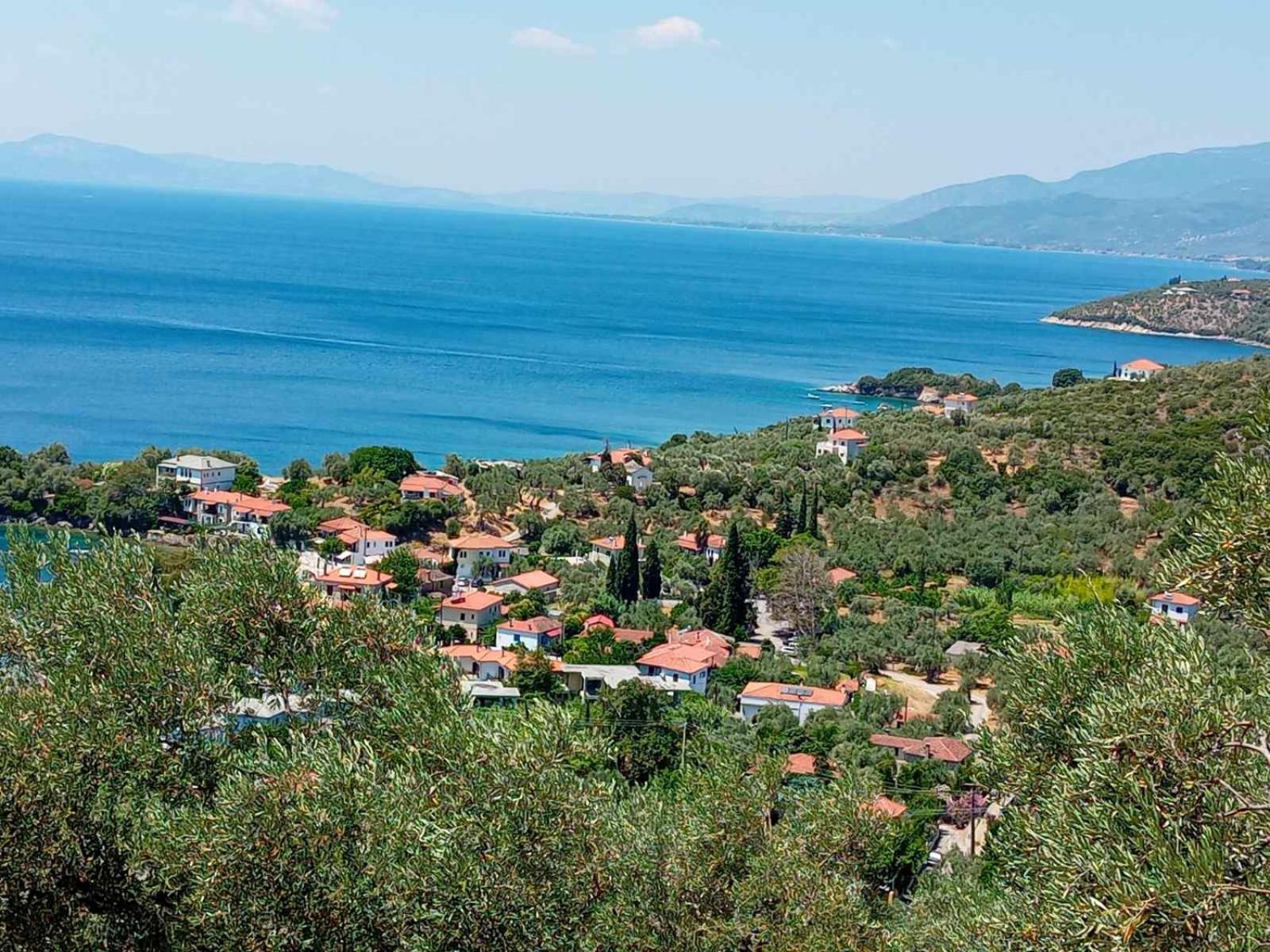 Vila Christina'S Seaside Áfissos Exteriér fotografie